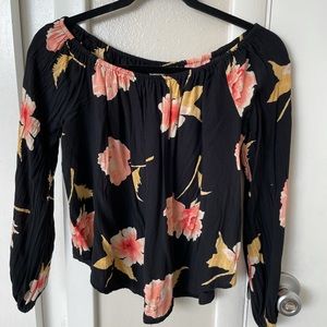 Billabong off the shoulder blouse